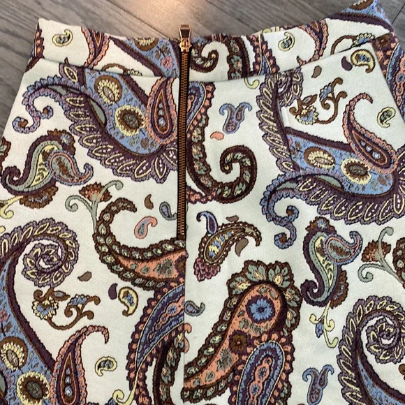 Zara A line printed skirt - Picture 3 of 3